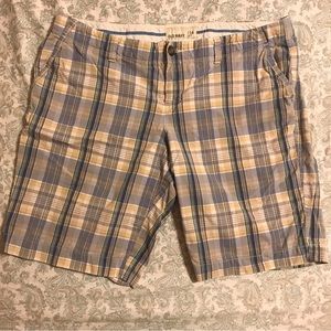 Old Navy Plaid Bermuda Shorts